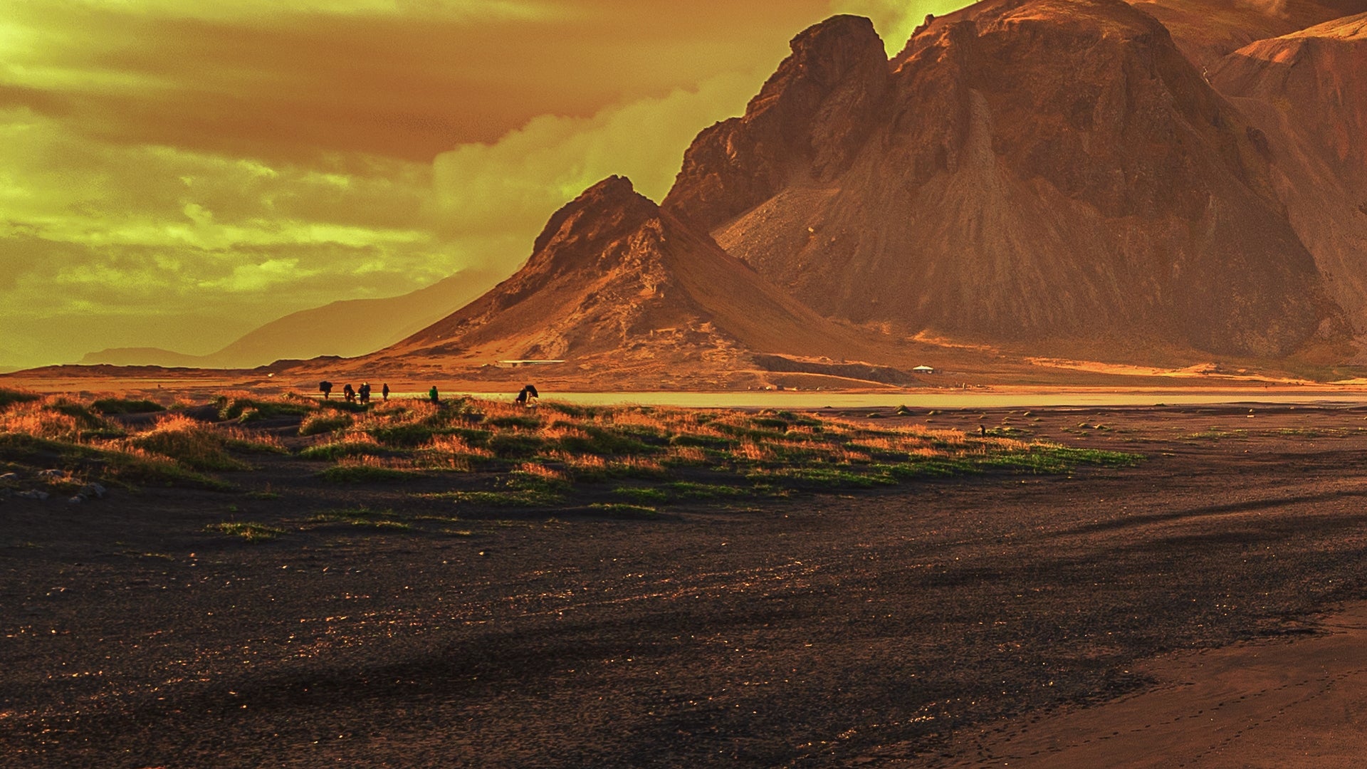 Aura Wallpaper - Iceland (Full HD)