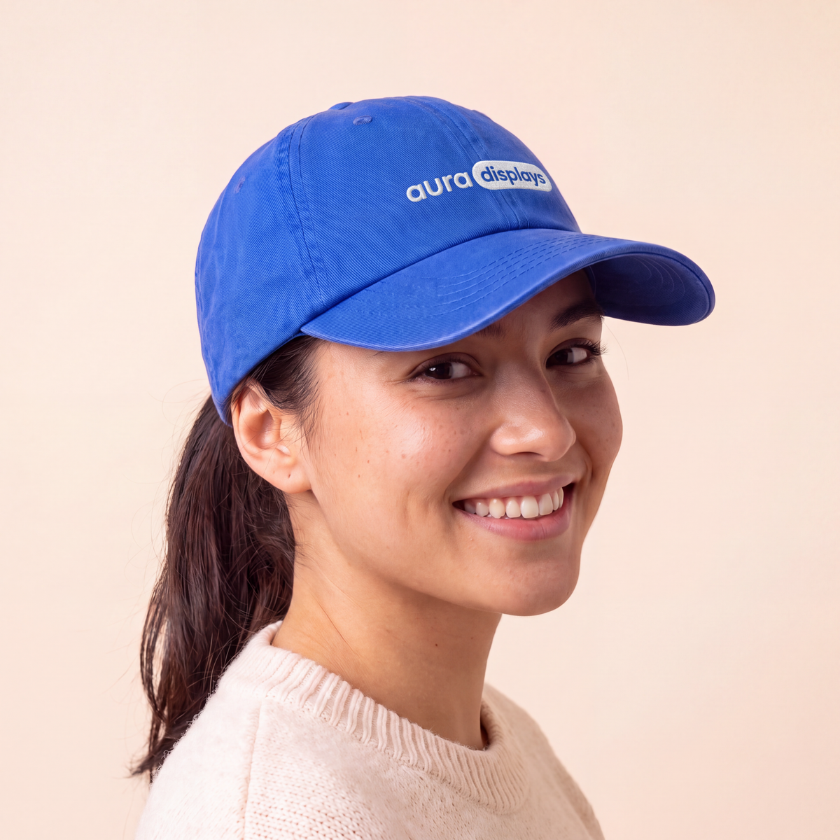 (V6) Aura Originals Six-Panel Cap
