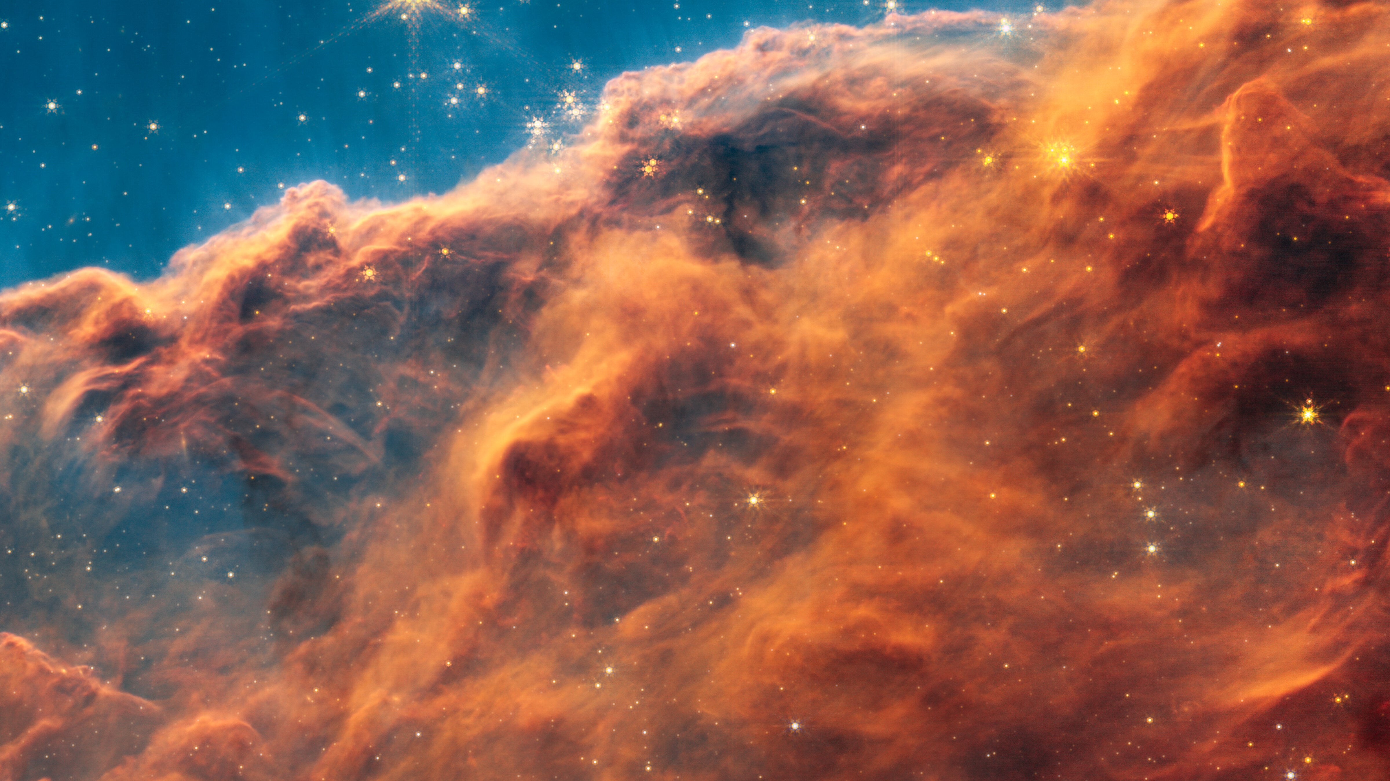Aura Premium Wallpaper - Carina Nebula from James Webb (4K)