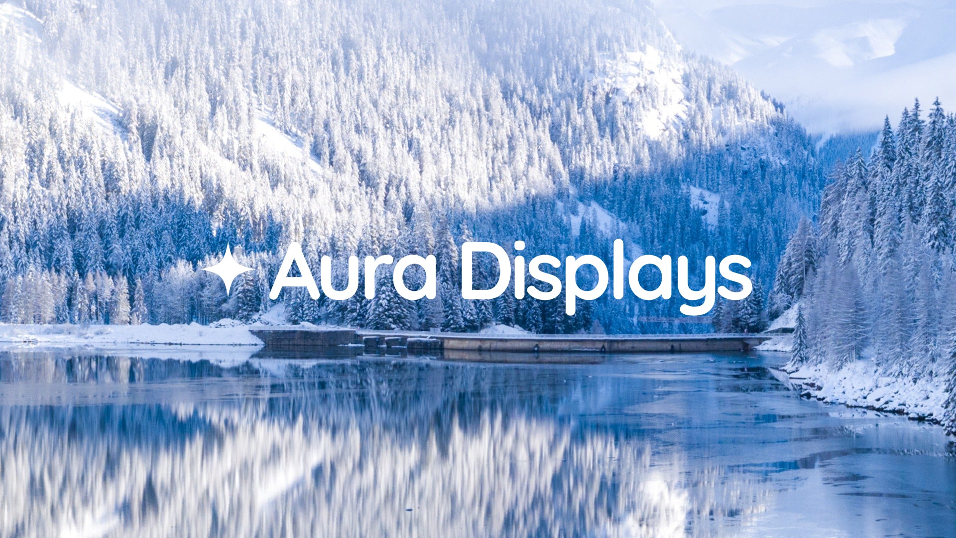 Aura Wallpaper - Winter Lake (Full HD)