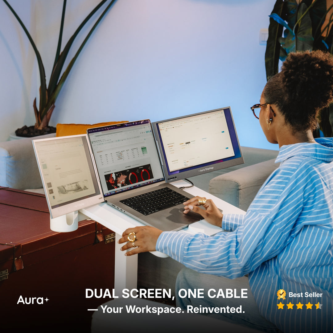 Best Portable Monitors for Work and Travel | Aura Displays
