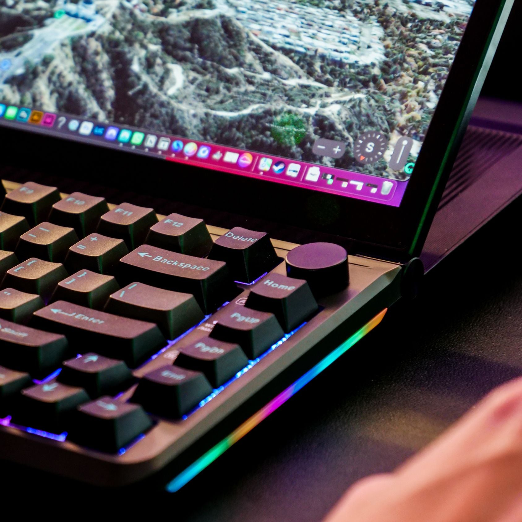 Innovative Keyboards with Touchscreen Displays | Aura Displays