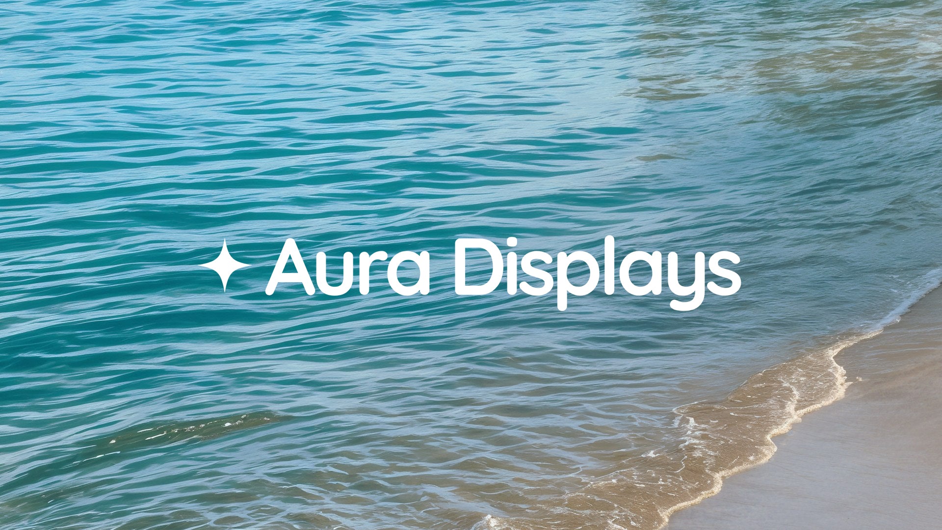 Aura Wallpaper - Sunlit Palms (Full HD)