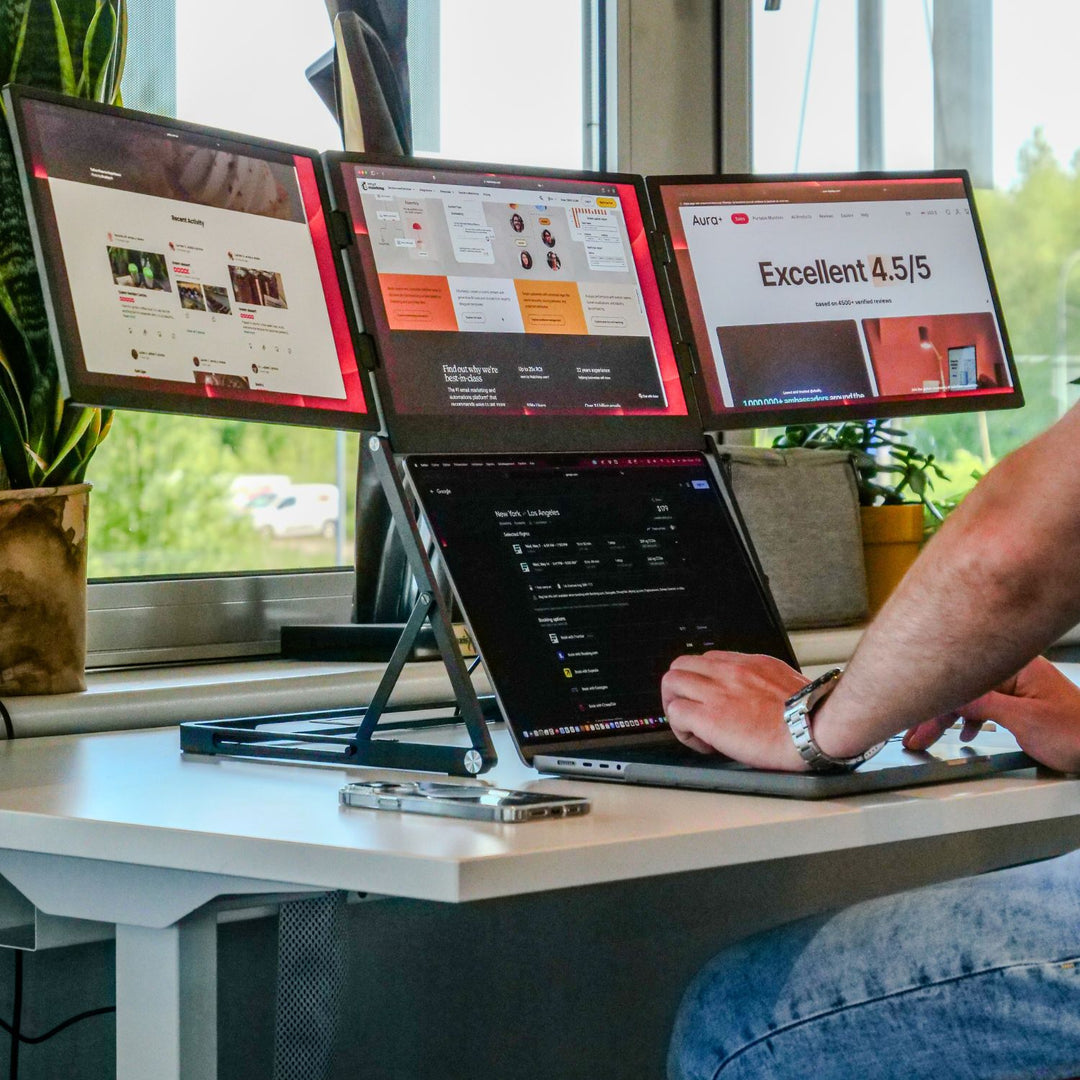 Productivity, Travel & More | Aura Displays Use Cases
