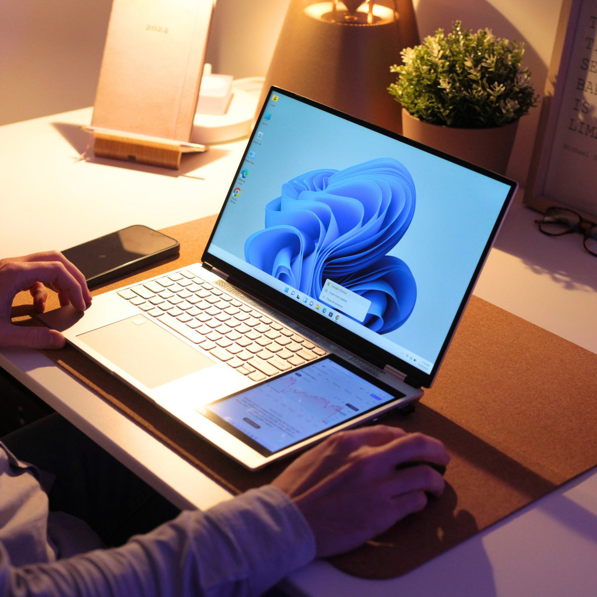 Dual Panel Display Innovative Dual Screen Laptops | Aura Displays